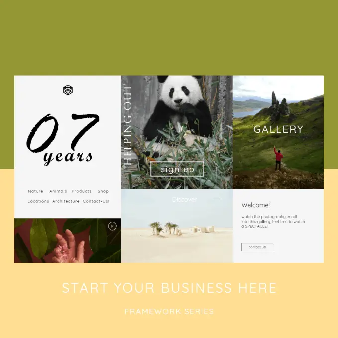 Detailed Nature Website